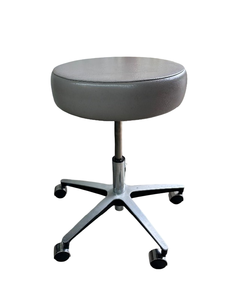 lot 10 image: McKesson Entrust Mobile Roller Height Adjustable Salon Tattoo Dental Stool Chair  Smooth Height Adjustment, Durable Base with Casters for Easy Mobility  Comfortable Seating  In Excellent Condition