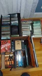 lot 46 image: DVDs and CDs