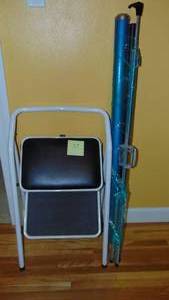 lot 57 image: Step Ladder and Film Screen