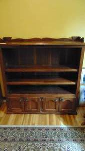 lot 64 image: Wood Bookcase, 51 x 51 x 14