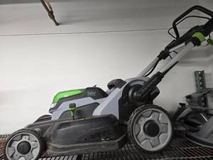 lot 6 image: 56V ECO Lithium-ion battery operated lawn Mower (Used)