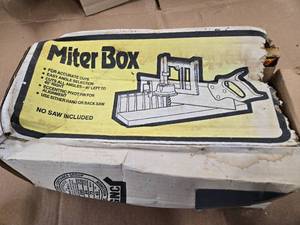 lot 31 image: Miter Box