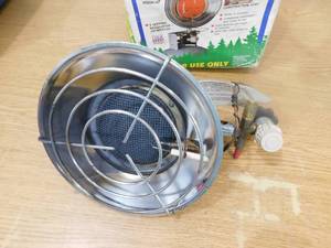 lot 78 image: Tank Top Portable Propane Heater 9k-15k