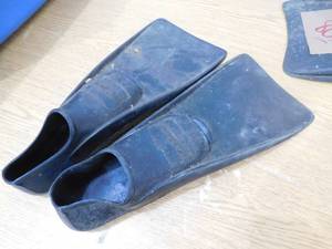 lot 81 image: Sprint Swimming Fins - Size Small