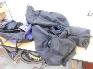 lot 106 image: (3) Mesh Duffel Bags