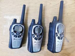 lot 61 image: (3) Midland GTX Extra Talk Two Way Radio