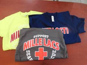 lot 108 image: (3) New T-Shirts - Search & Rescue - Small