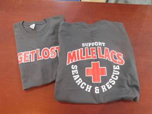 lot 111 image: (2) New T-Shirts - Search & Rescue - Large
