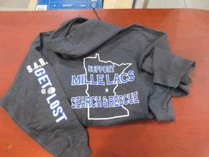lot 114 image: New - Search & Rescue XXL Hooded Sweatshirt