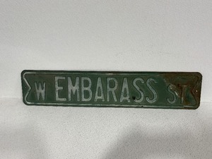 lot 5 image: Embarass Street Sign