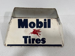 Mobil Tires Metal Advertising Sign