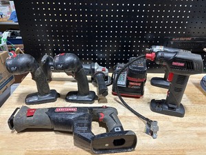 lot 39 image: Craftsman Cordless Power Tools