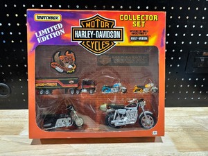 lot 42 image: Harley Davidson Matchbox Collector Set