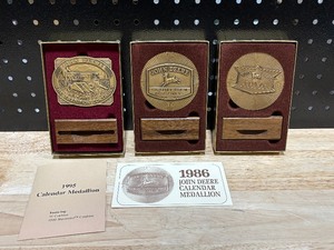 lot 50 image: John Deere Calendar Medallions