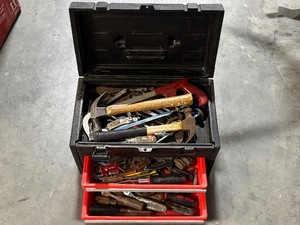 lot 60 image: Tool Box with Tools