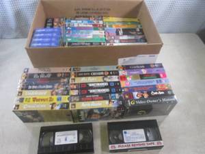 lot 17 image: (EW3) Assortment of VHS Movies Some...