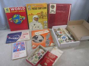 lot 19 image: (A-3) Stamp Collection - Stamp Albu...