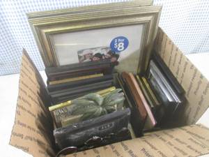 lot 62 image: (A-3) Box of Assorted Picture Frame...