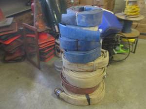 lot 72 image: (EW4) 8 Assorted Fire Hoses...