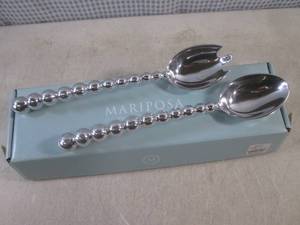 lot 138 image: (EC1) Pair of Mariposa Spoons In Bo...