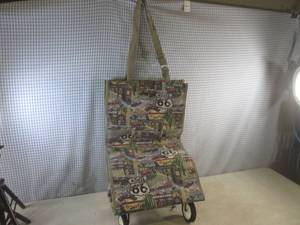 lot 141 image: (BSB) Jade Route 66 Bag with Wheels...