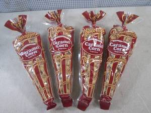 lot 170 image: (B-2) 4 Bags of Caramel Corn Popcor...