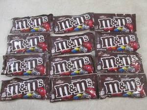 lot 188 image: (B-3) 12 Bags of Milk Chocolate M&M...