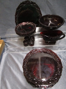 lot 36 image: Avon Cape Cod Dinnerware