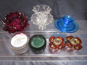 lot 45 image: Candle Holders