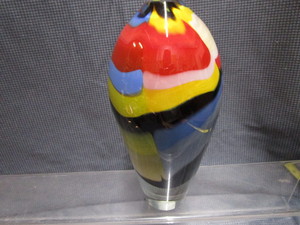 lot 72 image: Multi Color Vase