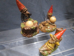 lot 108 image: Gnomes, Hogan, Birdie, Saturday