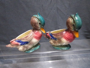 lot 118 image: Royal Copley Mallard Planters
