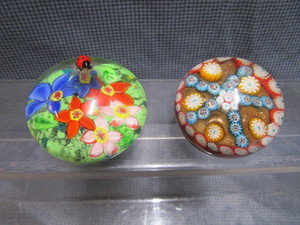 lot 126 image: Paperweights