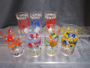 lot 139 image: Vintage Tumblers & Juice Glasses