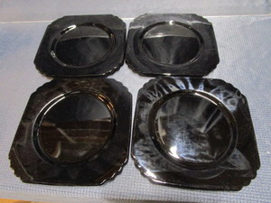 lot 149 image: Black Amethyst Plates