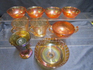 lot 187 image: Vintage Bowls, Floragold