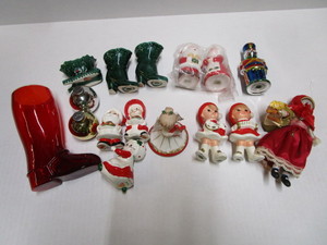 lot 227 image: Salt & Pepper Shakers & Christmas