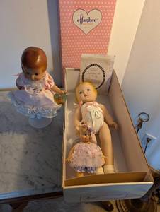 lot 247 image: Effanbee Doll Collection Patsy & American Child Dolls with Box