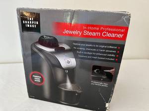 lot 475 image: In-Home Professional Jewelry Steam Cleaner by Sharper Image