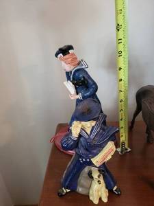 lot 506 image: Vintage 2002 Cracker Jack Sailor Figurines by Reco Inc - Set of 2