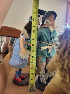 lot 511 image: Set of 4 Wizard of Oz Character Dolls