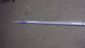 lot 12 image: 73 inch x 72 inch fabric roller sha...