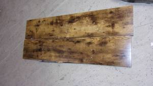 lot 34 image: 2 new 47 inch x 9 inch floating she...