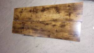 lot 36 image: 2 new 47 inch x 9 inch floating she...