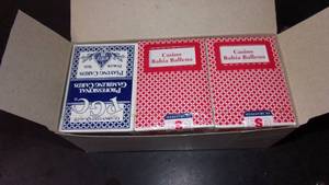 lot 74 image: 12 packs of vintage playing cards...