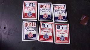 lot 82 image: 6 new old stock hoyle official poke...