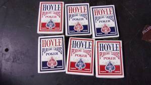 lot 85 image: 6 new old stock hoyle official poke...