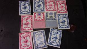 lot 97 image: 11 packages of delta poker playing ...