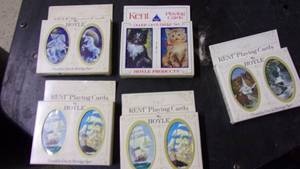 lot 98 image: 5 sets of hoyle unopened specialty ...