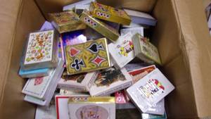 lot 107 image: 85 packs of various playing deck ne...